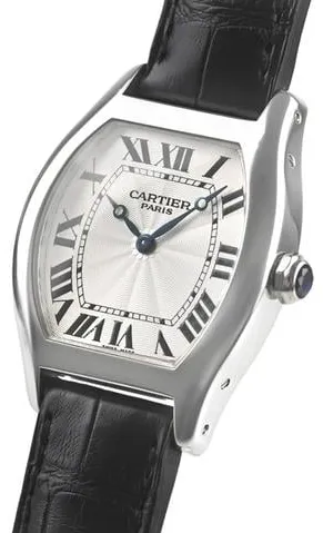 Cartier Tortue W1532851 43mm Platinum Silver