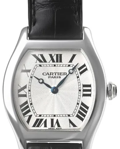 Cartier Tortue W1532851 43mm Platinum Silver 1