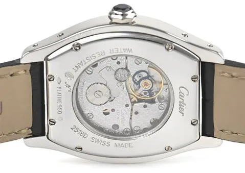 Cartier Tortue W1532851 43mm Platinum Silver 6