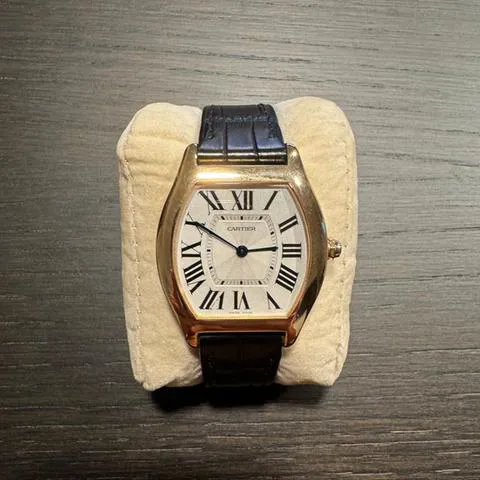 Cartier Tortue W1556362 39mm Rose gold Silver 4