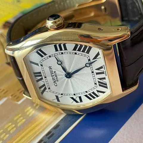 Cartier Tortue 34mm Yellow gold White 10