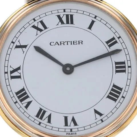 Cartier Trinity 8100 30mm Yellow gold White 2