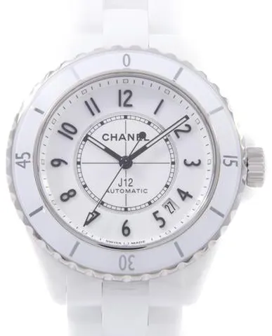 Chanel J12 H5700 38mm White ceramic White