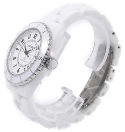 Chanel J12 H5700 38mm White ceramic White 1