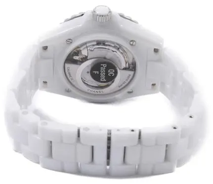 Chanel J12 H5700 38mm White ceramic White 2