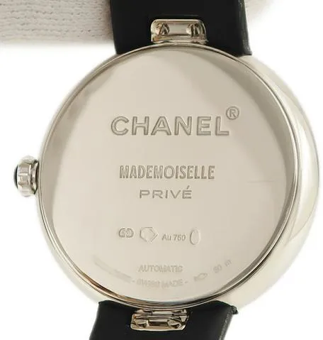 Chanel Mademoiselle H2928 36.5mm White gold Black 5