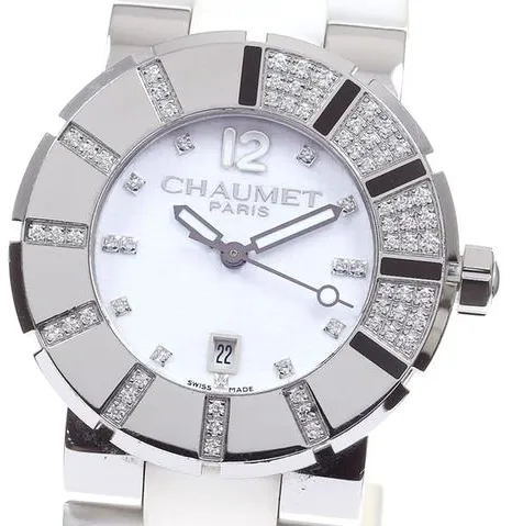 Chaumet Class One W17228-33E 33mm Stainless steel White