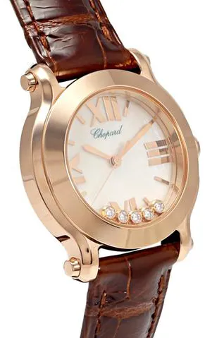 Chopard Happy Sport 274189-5001 27mm Rose gold Mother-of-pearl 1