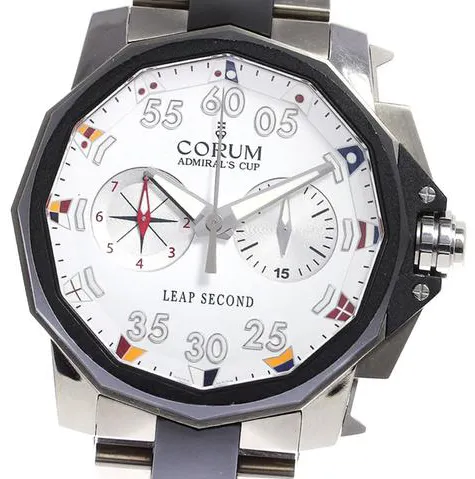 Corum 01.0034 43mm Stainless steel White