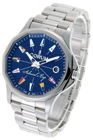 Corum 01.0131 38mm Stainless steel Blue 1