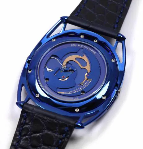 De Bethune DB28 DB28XPB 43mm Titanium Blue 7