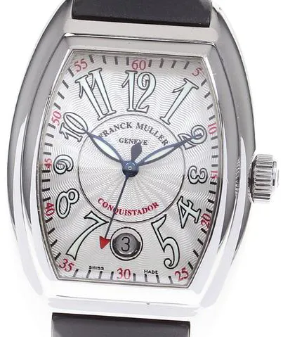 Franck Muller Conquistador 8005 sc 35mm Stainless steel Silver