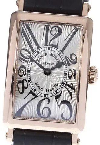 Franck Muller Long Island 902 QZ 23mm Rose gold Silver