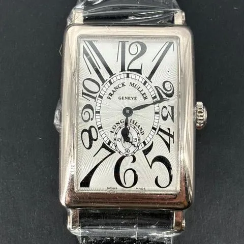 Franck Muller Long Island 950 S6 WG 32mm White gold White