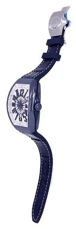 Franck Muller Vanguard V45SCDTCRBLBL 44mm Ceramic White 1