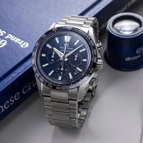 Grand Seiko Evolution 9 SLGC001 43mm Titanium Blue 2