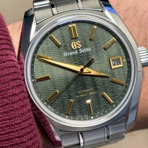 Grand Seiko Heritage SBGH271 40mm Stainless steel Green