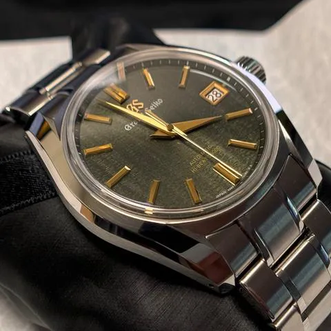 Grand Seiko Heritage SBGH271 40mm Stainless steel Green 4