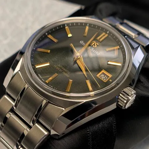 Grand Seiko Heritage SBGH271 40mm Stainless steel Green 7