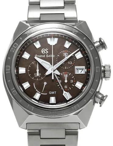 Grand Seiko Sport Collection SBGC231 44.5mm Titanium Brown