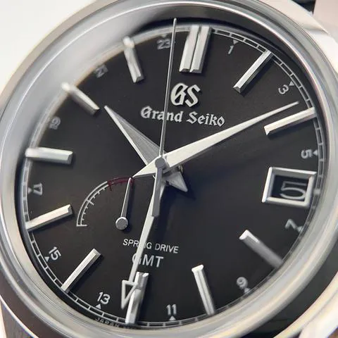 Grand Seiko Spring Drive SBGE227 40mm Stainless steel Black 1