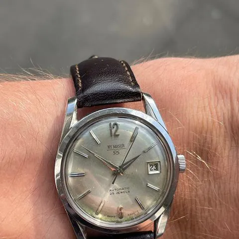 H. Moser & Cie. 35mm Stainless steel Silver