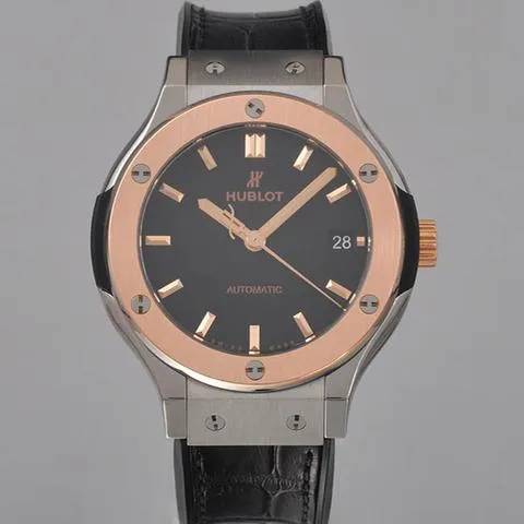 Hublot Classic Fusion 45, 42, 38, 33  565.NO.1181.LR 38mm Yellow gold and Stainless steel Black