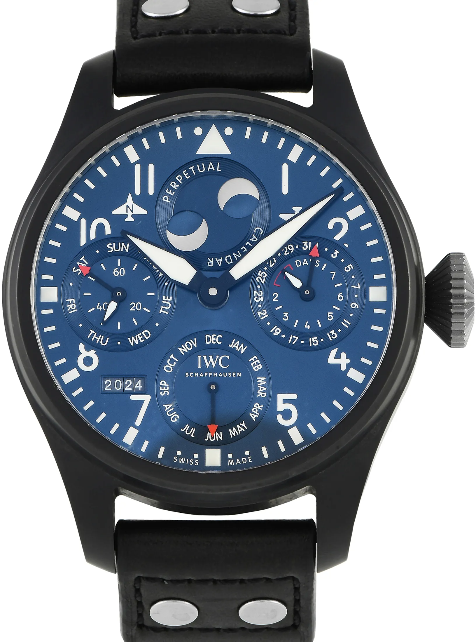 IWC Big Pilot IW503001 46.5mm Ceramic Blue