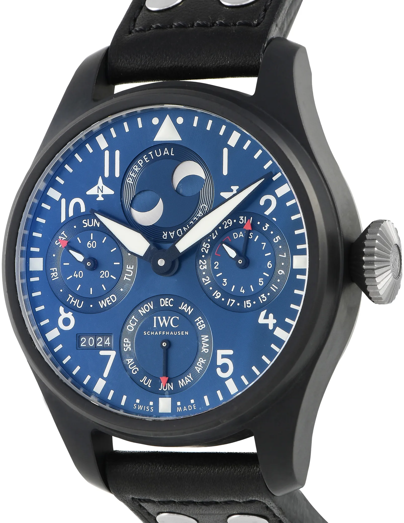 IWC Big Pilot IW503001 46.5mm Ceramic Blue 1