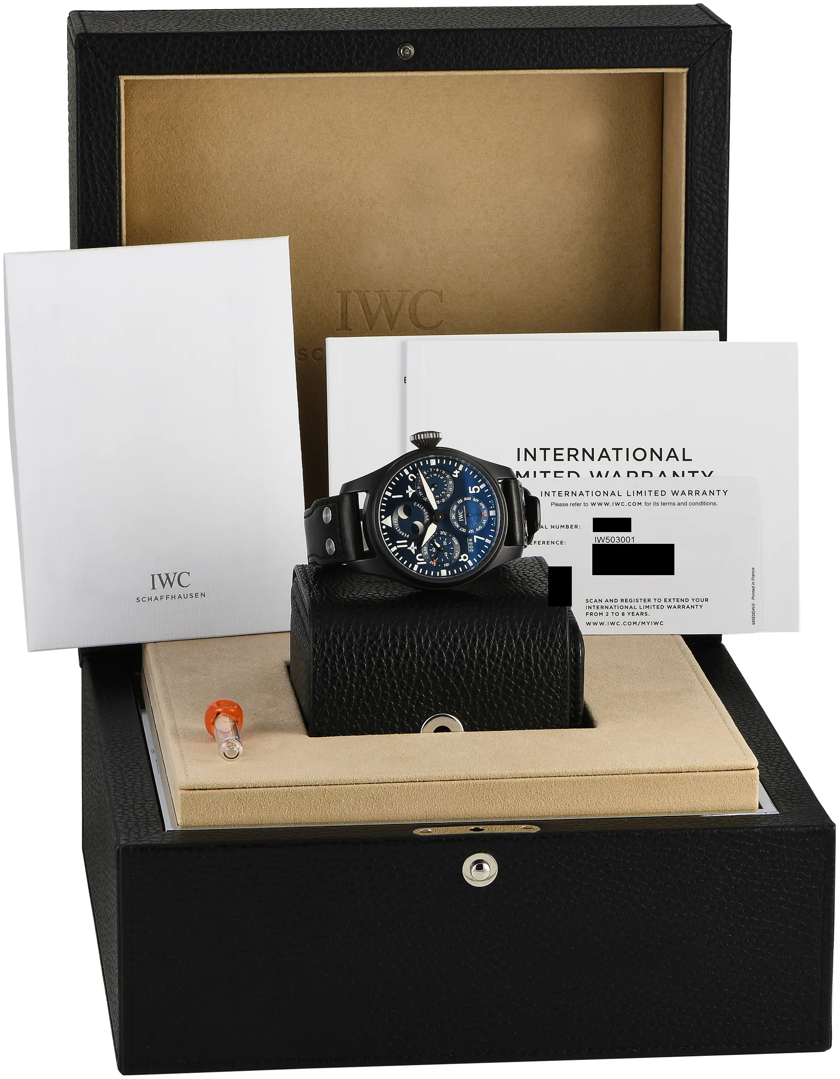 IWC Big Pilot IW503001 46.5mm Ceramic Blue 4