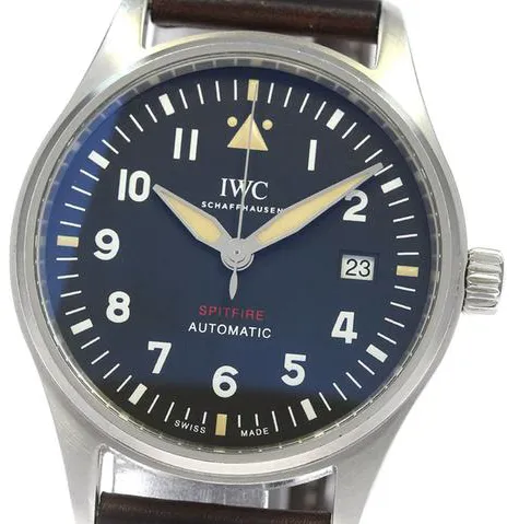 IWC Pilot IW326803 39mm Stainless steel Green