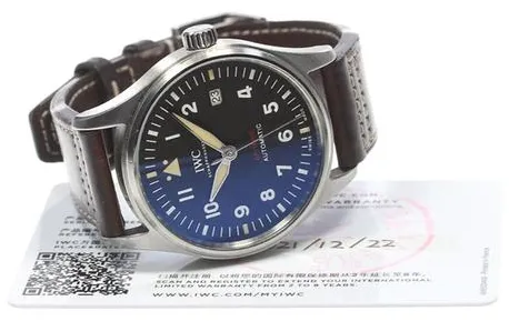 IWC Pilot IW326803 39mm Stainless steel Green 1