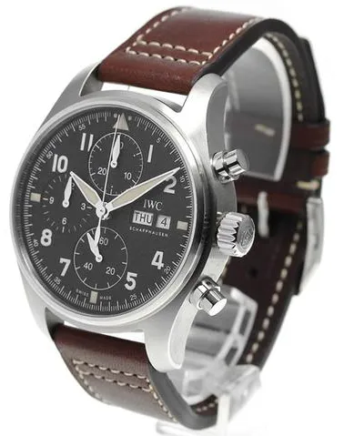 IWC Pilot IW387903 41mm Stainless steel Black 2