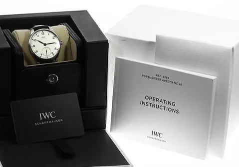 IWC Portugieser IW358304 40mm Stainless steel Silver 1