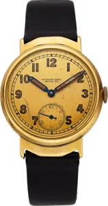 IWC 31mm 14k yellow gold Champagne