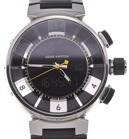 Louis Vuitton Q118F 41mm Stainless steel Black