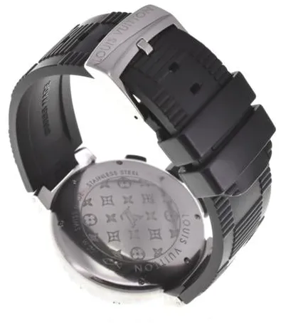 Louis Vuitton Q118F 41mm Stainless steel Black 4