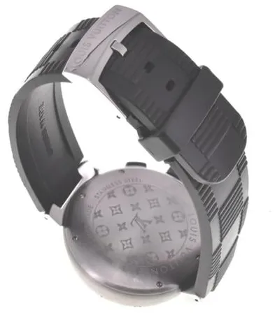 Louis Vuitton Q118F 41mm Stainless steel Black 4