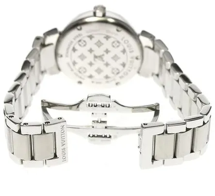 Louis Vuitton Q121P 28mm Stainless steel White 3