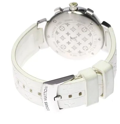 Louis Vuitton Q132H 34mm Stainless steel White 4