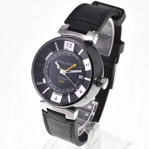 Louis Vuitton Q113I 41.5mm Stainless steel Black 1