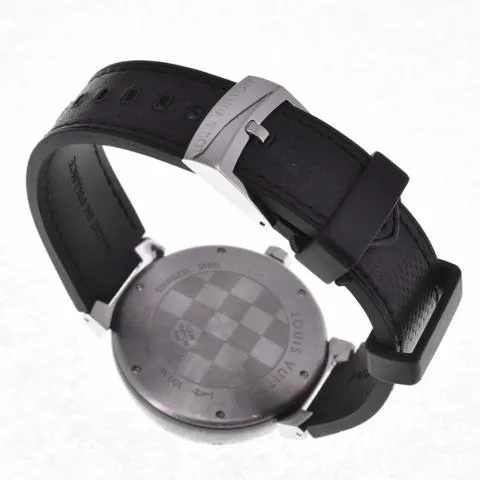 Louis Vuitton Q113I 41.5mm Stainless steel Black 4