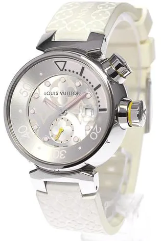 Louis Vuitton Q131M 34mm Stainless steel Silver 2