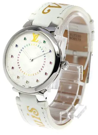 Louis Vuitton QA159 33mm Stainless steel Silver 2