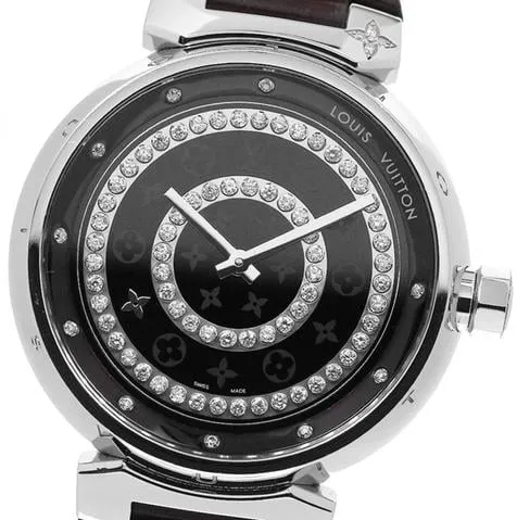 Louis Vuitton Q111C 39mm Stainless steel Black