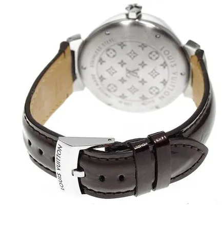 Louis Vuitton Q111C 39mm Stainless steel Black 5