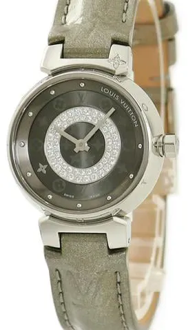 Louis Vuitton Q12MU0 28mm Stainless steel Gray