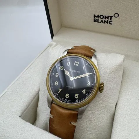 Montblanc 1858 117833 40mm Stainless steel Black