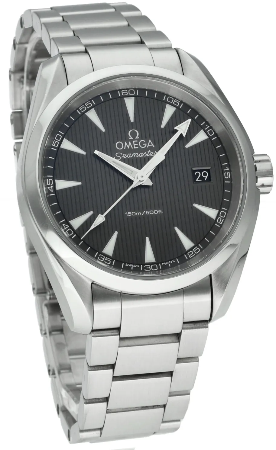 Omega Aqua Terra 231.10.39.60.06.001 38.5mm Stainless steel Gray