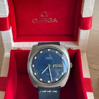 Omega De Ville 166.053 36mm Stainless steel Blue